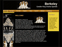 Tablet Screenshot of berkeleycavaliers.com